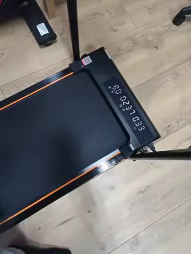Het LED-display van de loopband van bovenaf